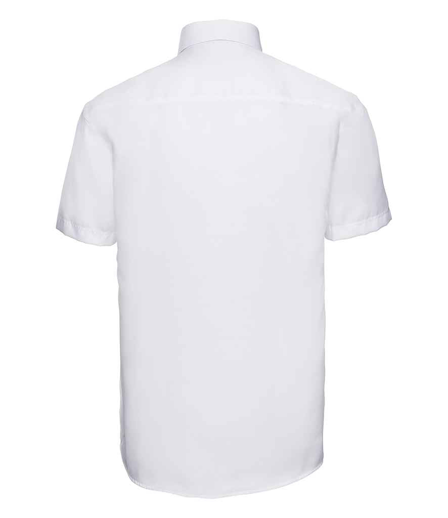 Russell Athletic Collection Short Sleeve Ultimate Non-Iron Shirt - White