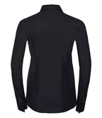 Russell Athletic Collection Ladies Ultimate Stretch Shirt - Black
