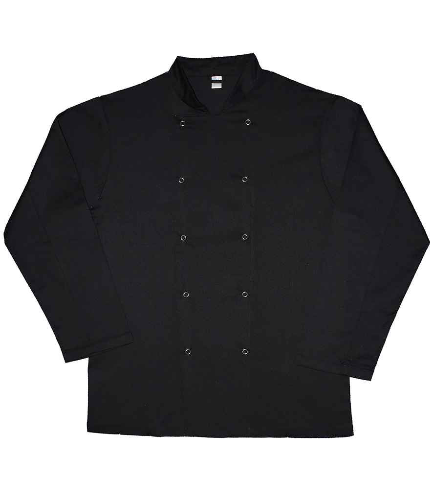 Dennys Long Sleeve Chef's Jacket - Black