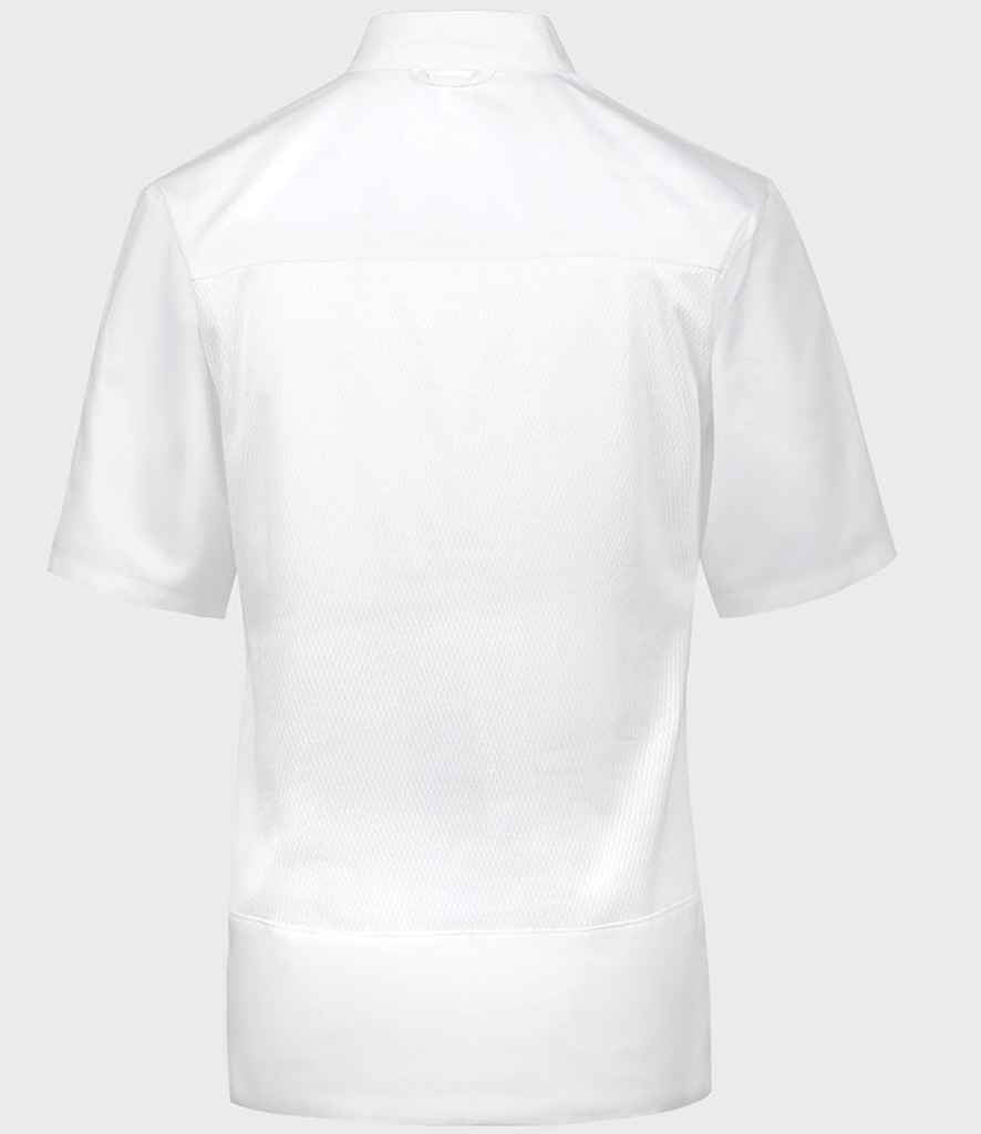 Dennys Short Sleeve Chef's Jacket - White
