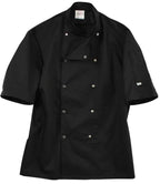 ADC Short Sleeve Coolmax® Chef's Jacket - Black