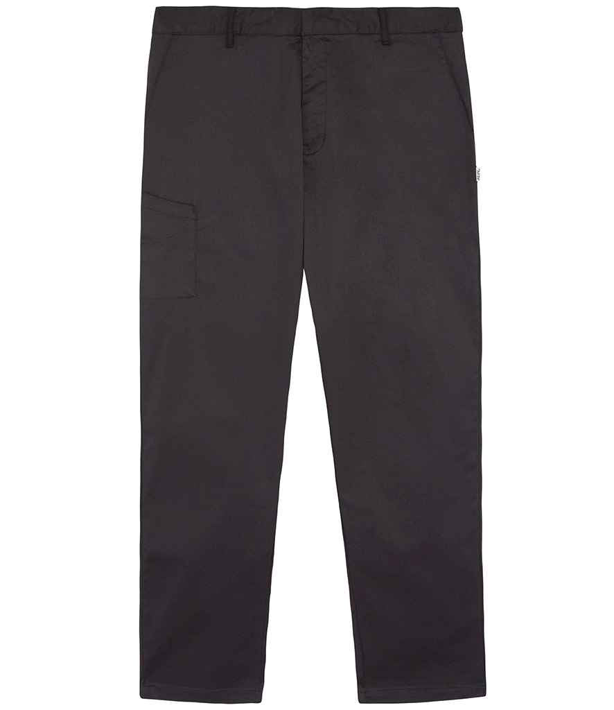 ADC Slim Fit Stretch Trousers - Black