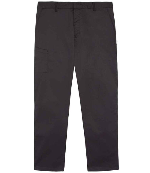ADC Slim Fit Stretch Trousers - Black