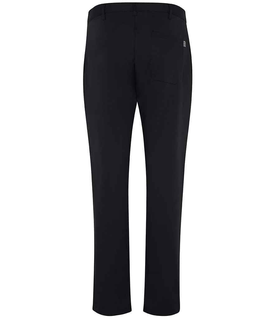 ADC Ladies Slim Fit Stretch Trousers - Black