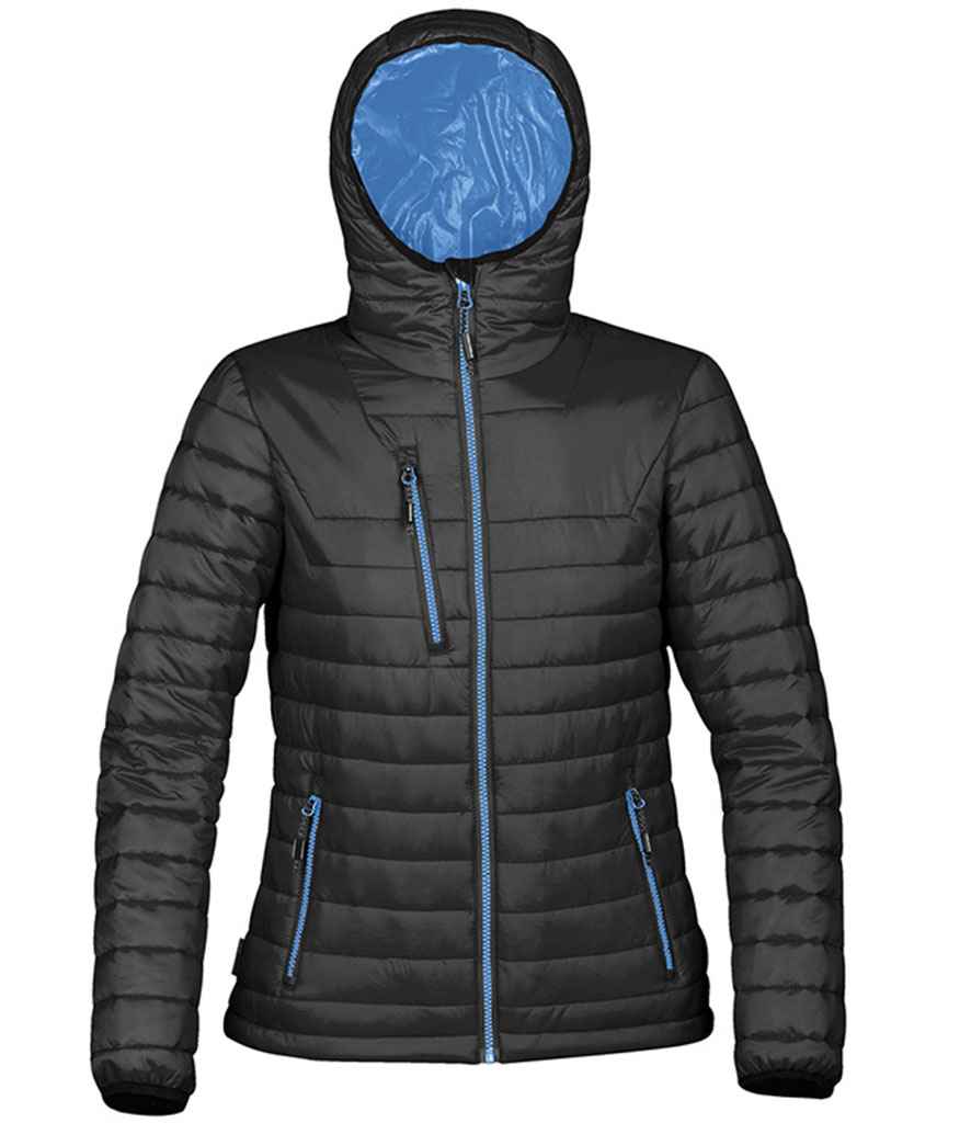 Stormtech Ladies Gravity Thermal Jacket - Black/Marine Blue