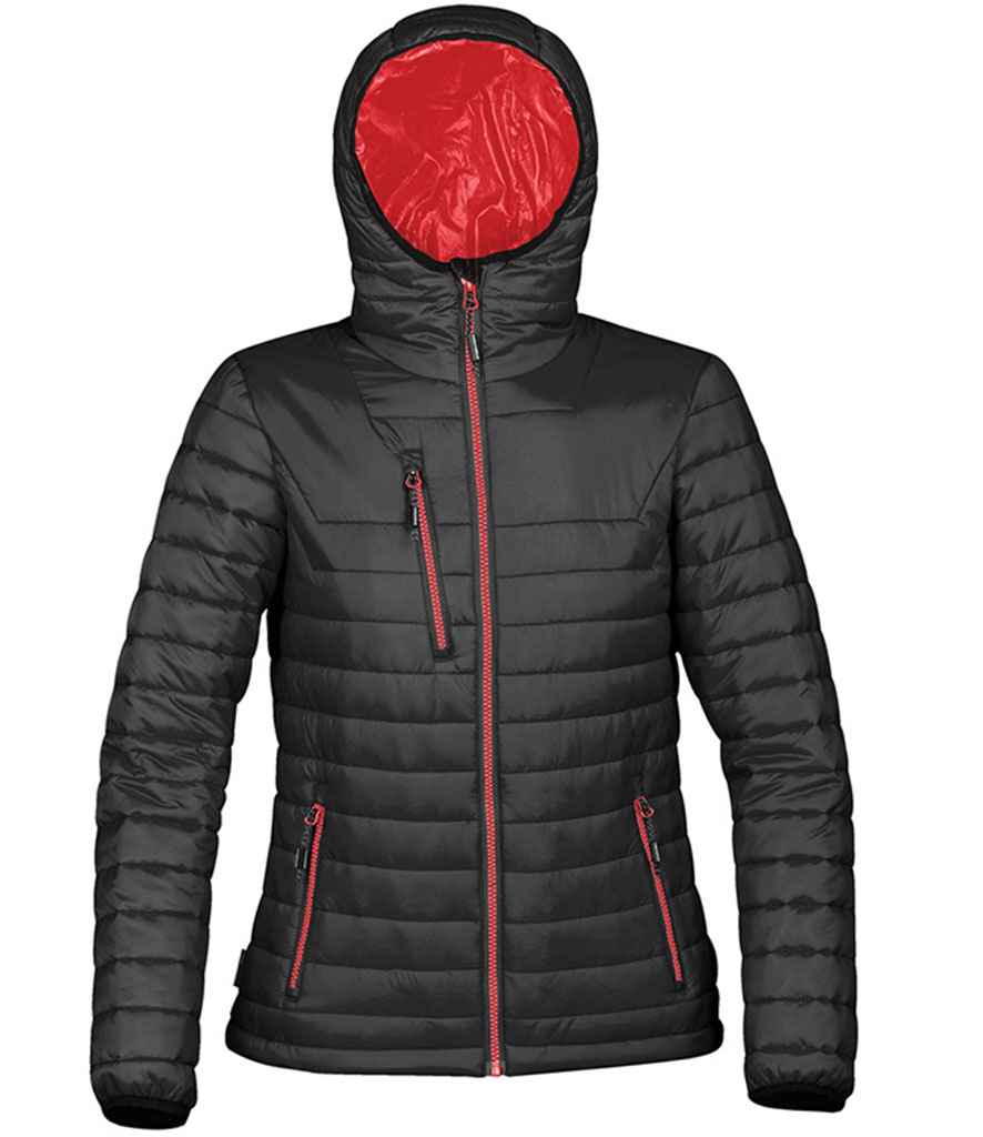 Stormtech Ladies Gravity Thermal Jacket - Black/True Red