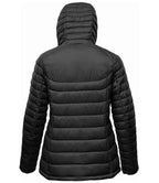 Stormtech Ladies Stavanger Thermal Padded Jacket - Black/Graphite Grey