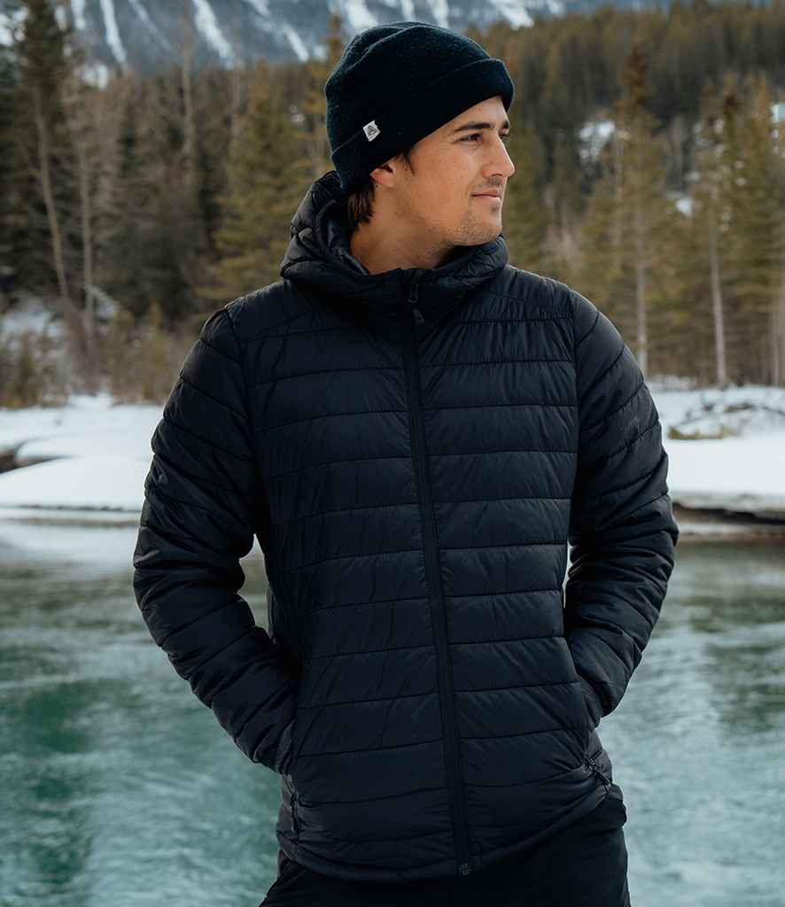 Stormtech Stavanger Thermal Padded Jacket - Black/Graphite Grey