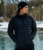 Stormtech Stavanger Thermal Padded Jacket - Black/Graphite Grey