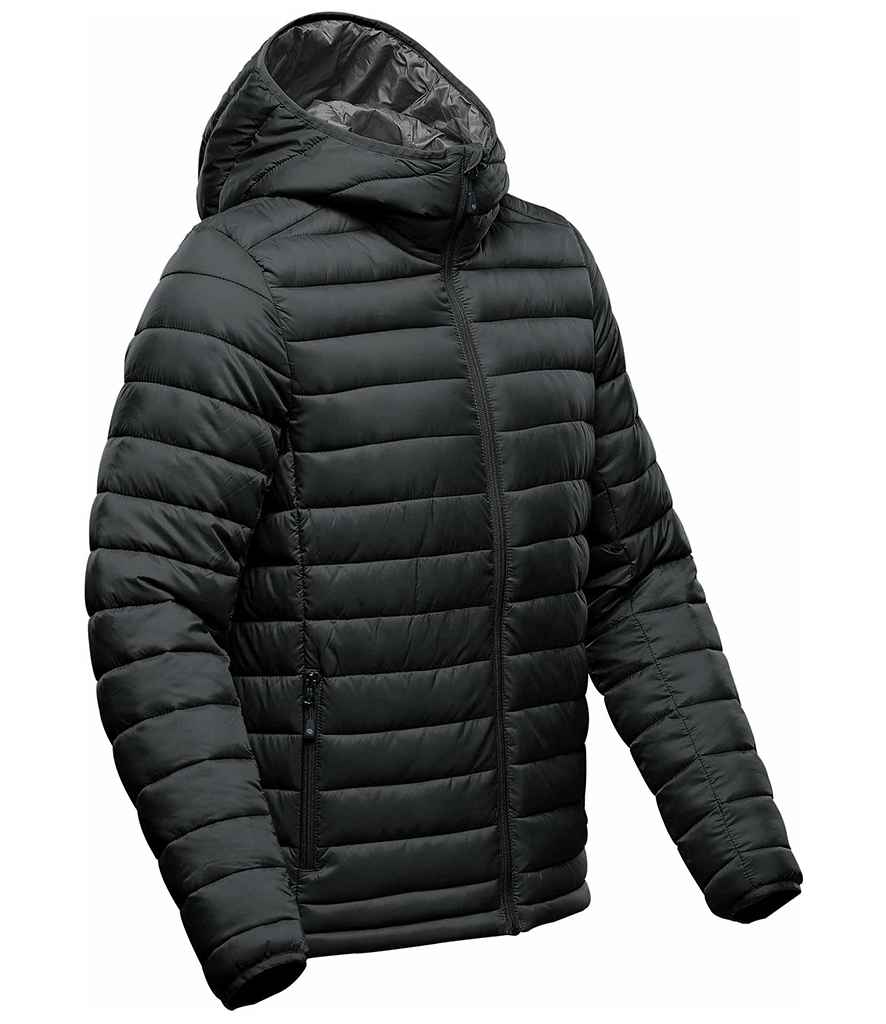 Stormtech Stavanger Thermal Padded Jacket - Black/Graphite Grey
