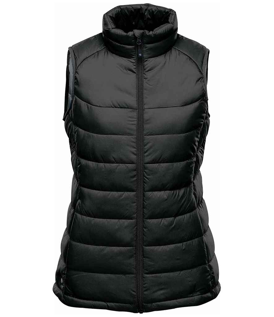 Stormtech Ladies Stavanger Thermal Bodywarmer - Black/Graphite Grey