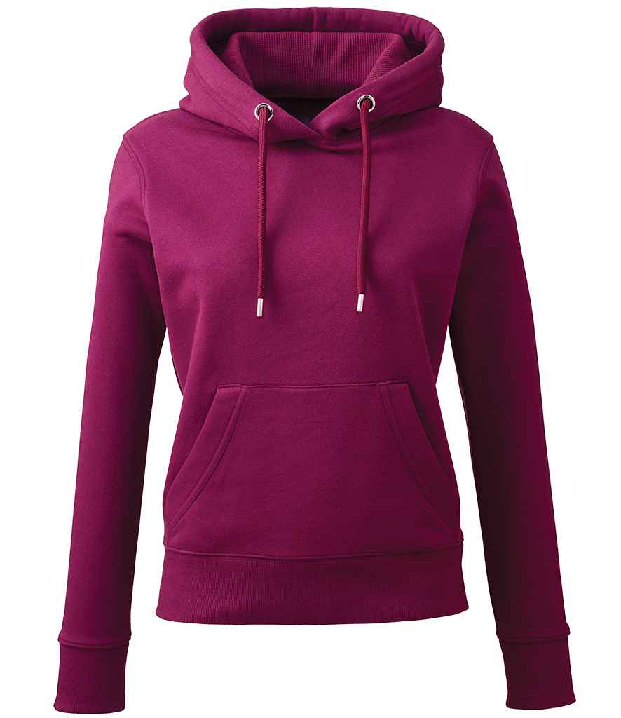 Anthem Ladies Organic Hoodie - Burgundy