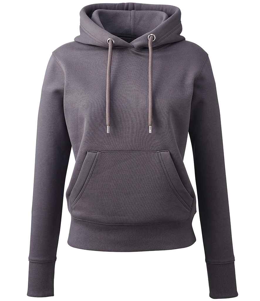 Anthem Ladies Organic Hoodie - Charcoal