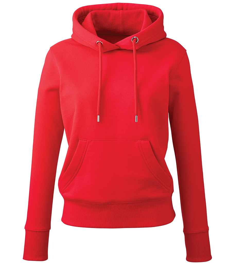 Anthem Ladies Organic Hoodie - Red