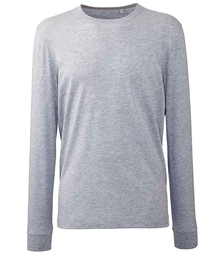 Anthem Organic Long Sleeve T-Shirt - Grey Marl