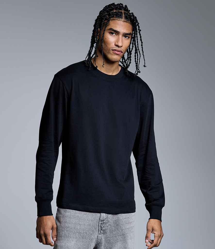Anthem Headline Heavy Long Sleeve T-Shirt - Black