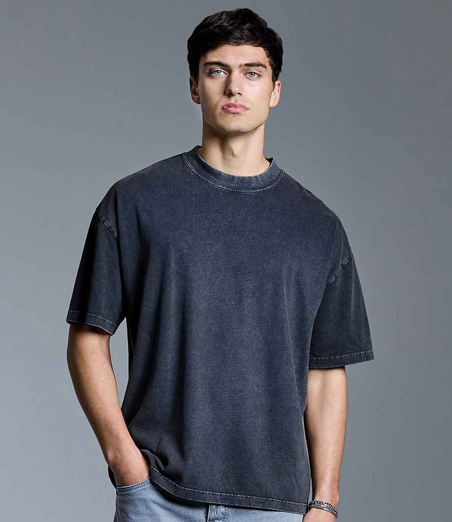 Anthem Distortion Washed T-Shirt - Washed Black