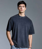 Anthem Distortion Washed T-Shirt - Washed Black