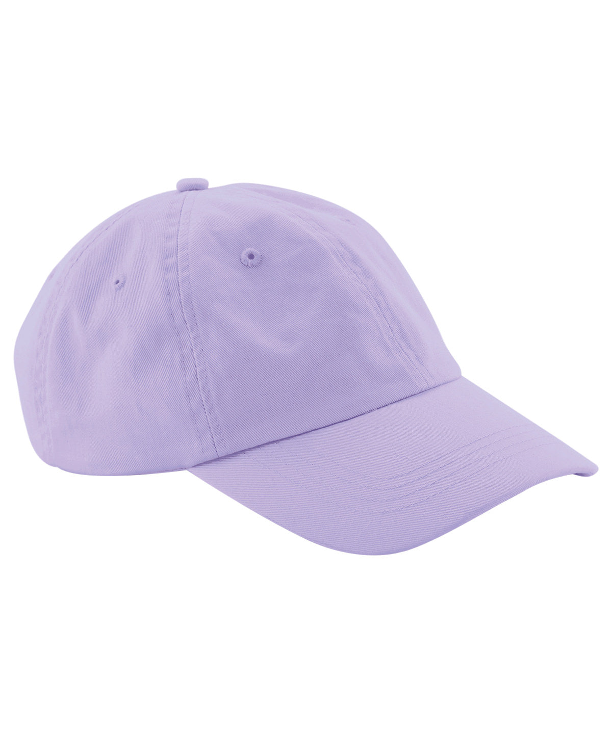 Junior low-profile 6-panel dad cap