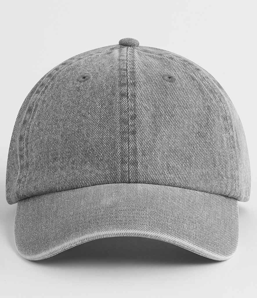 Beechfield Denim Cap - Acid Grey