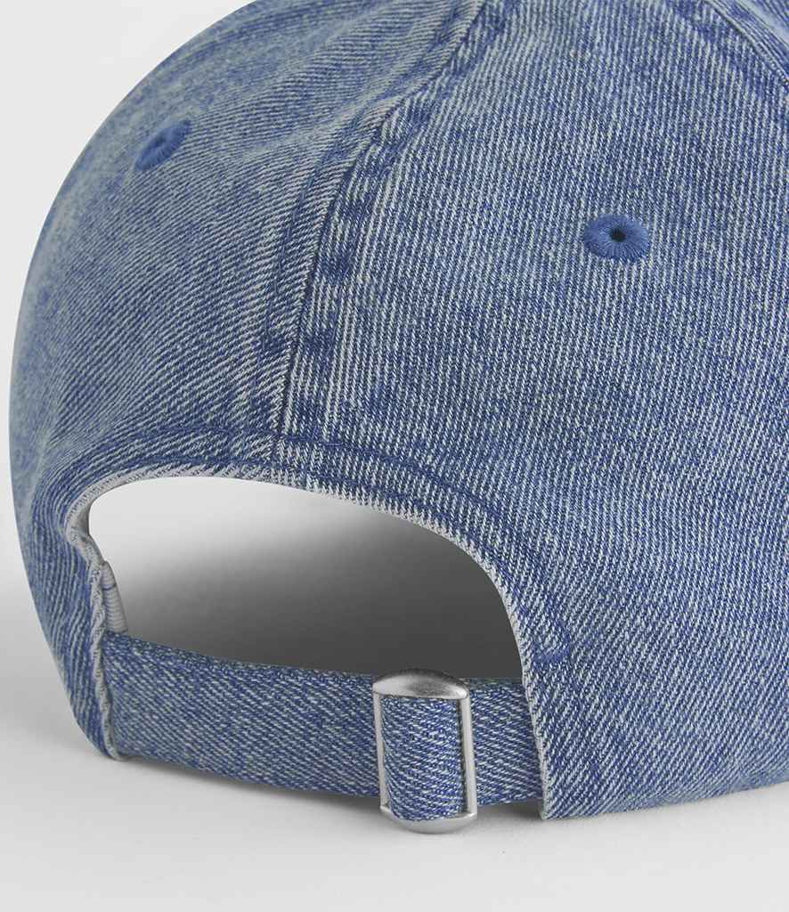 Beechfield Denim Cap - Mid Blue