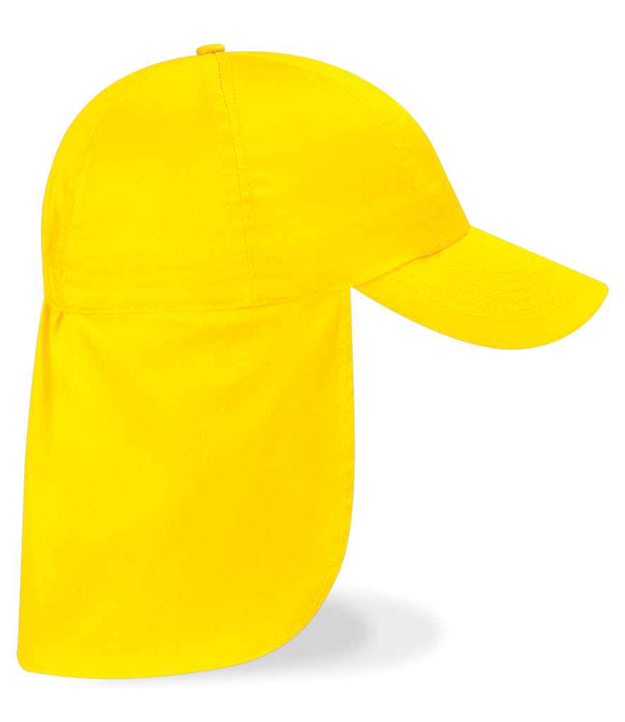 Beechfield Kids Legionnaire Style Cap - Yellow