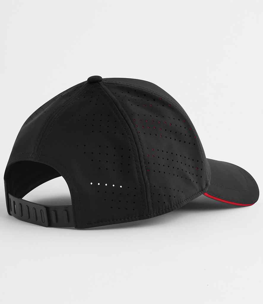 Beechfield Accelerate Cap - Black/Red