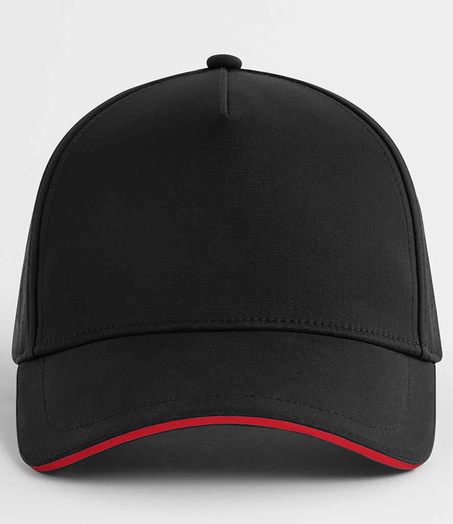 Beechfield Accelerate Cap - Black/Red