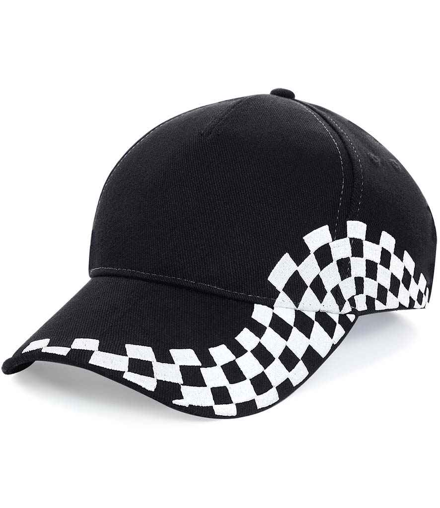Beechfield Grand Prix Cap - Black