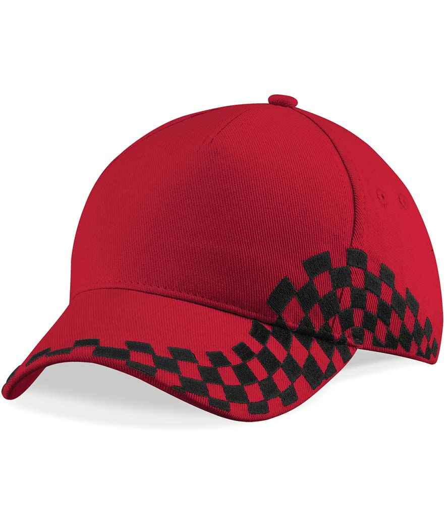 Beechfield Grand Prix Cap - Classic Red