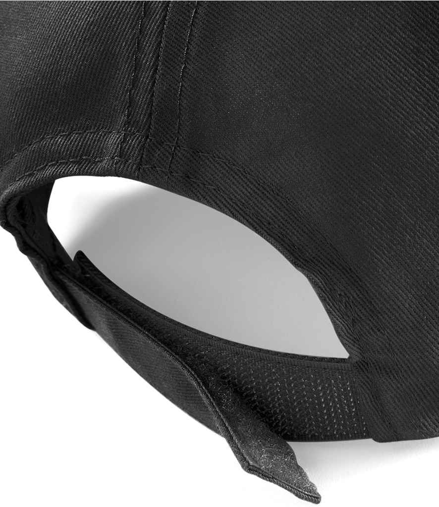 Beechfield Ultimate 5 Panel Cap with Sandwich Peak - Black/Bright Royal