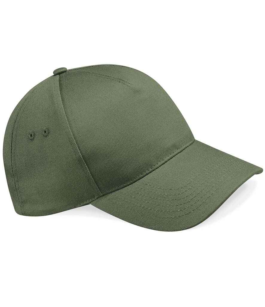 Beechfield Ultimate 5 Panel Cap - Olive Green