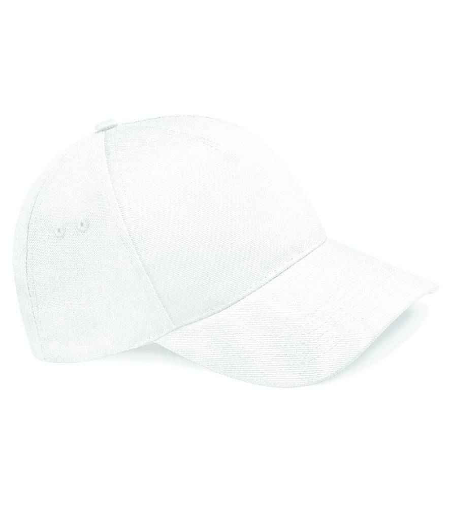 Beechfield Ultimate 5 Panel Cap - White