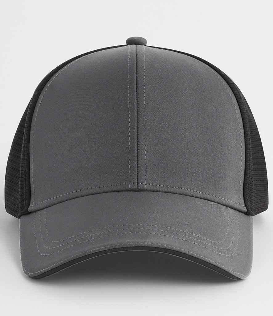 Beechfield Club Cap - Gunmetal/Black