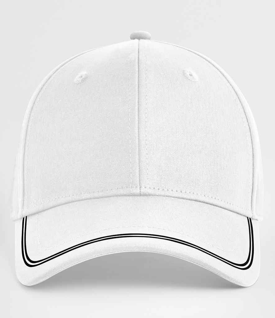 Beechfield Match Day Cap - White/Black