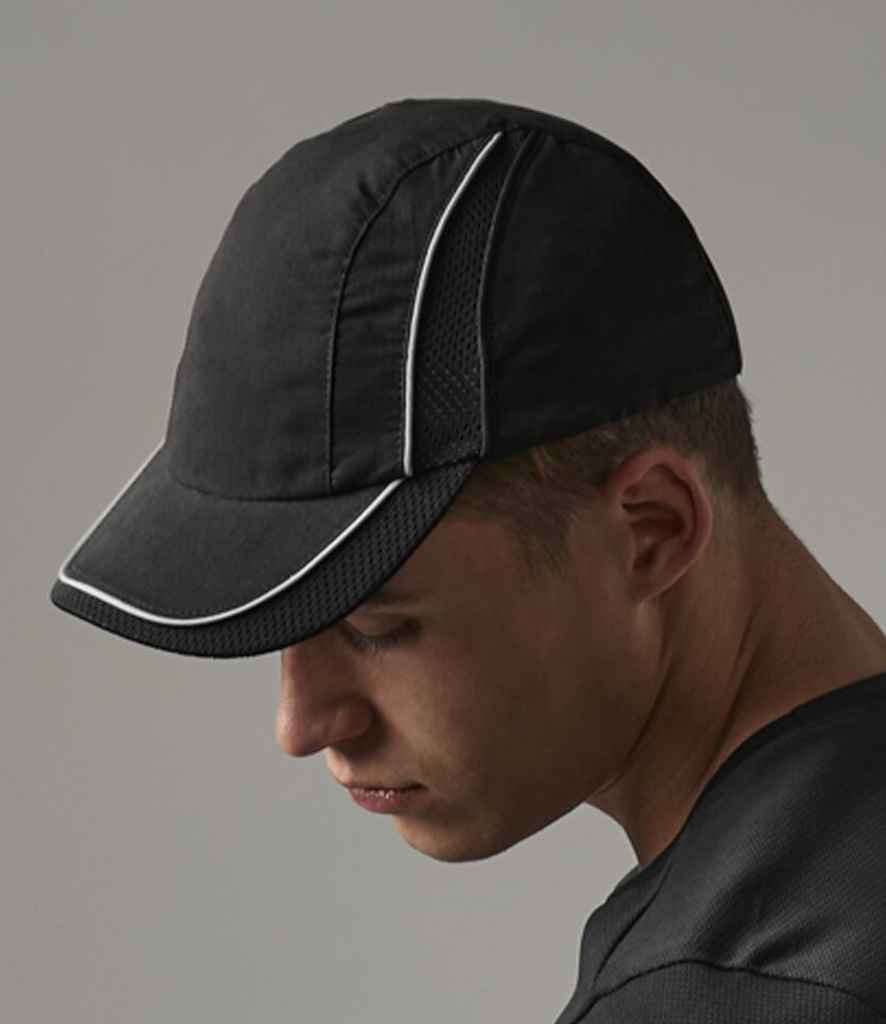 Beechfield Coolmax® Flow Mesh Cap - Black