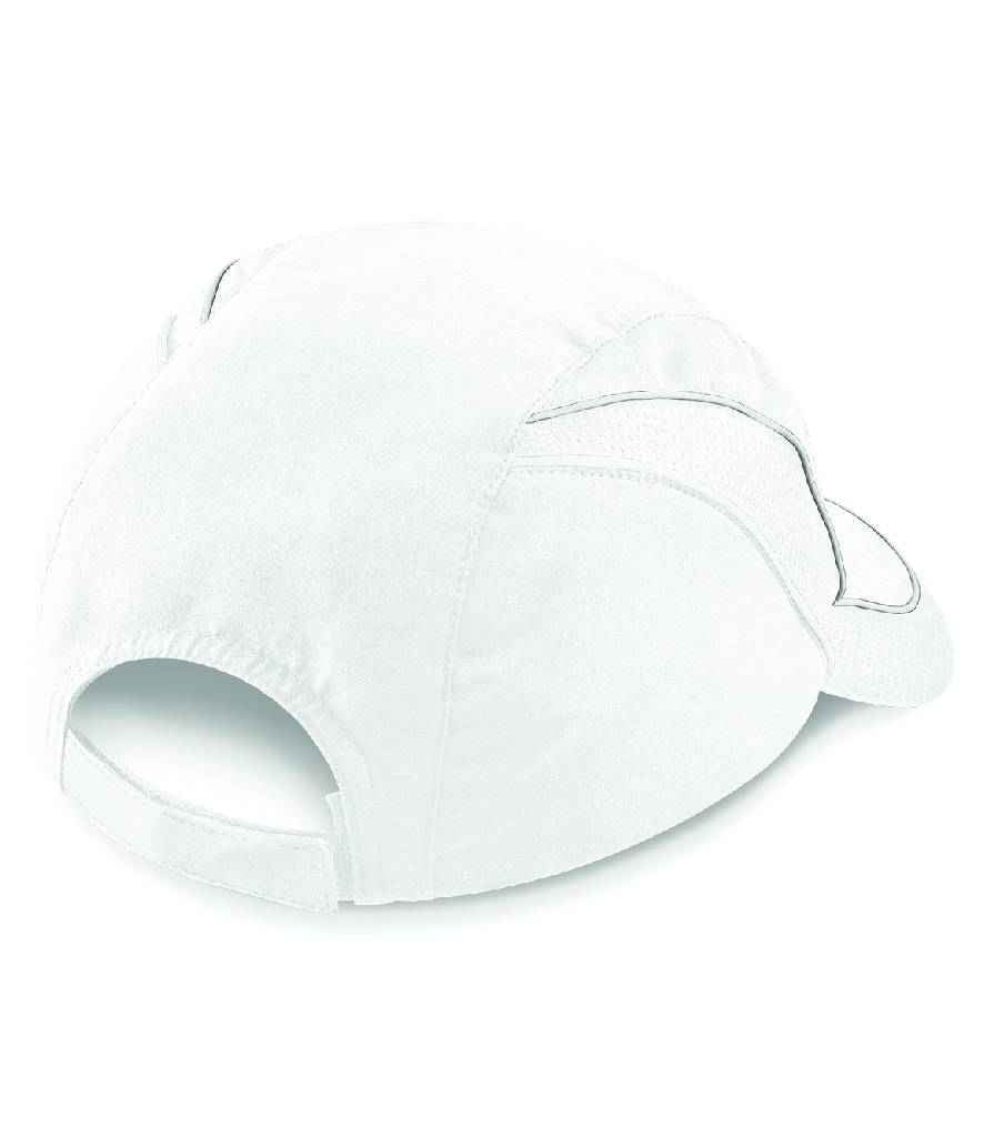 Beechfield Coolmax® Flow Mesh Cap - White