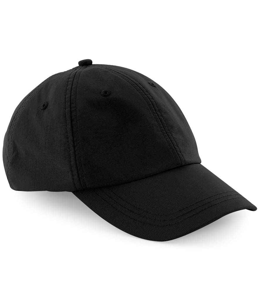 Beechfield Outdoor 6 Panel Cap - Black