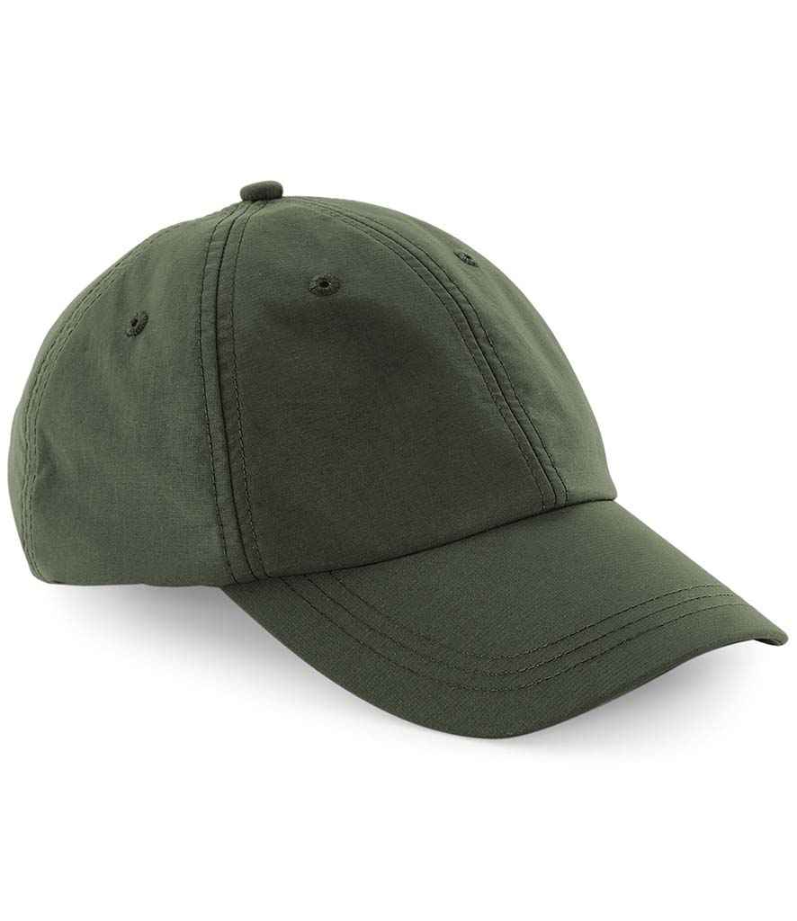 Beechfield Outdoor 6 Panel Cap - Olive Green