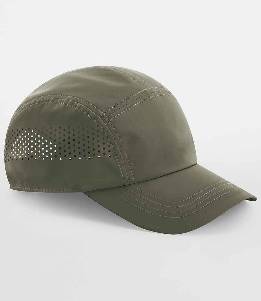 Beechfield Technical Running Cap - Olive Green