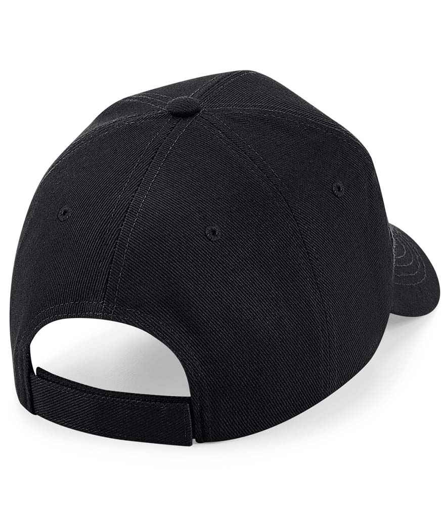 Beechfield Ultimate 6 Panel Cap - Black