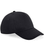 Beechfield Ultimate 6 Panel Cap - Black