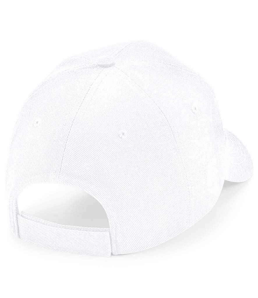 Beechfield Ultimate 6 Panel Cap - White