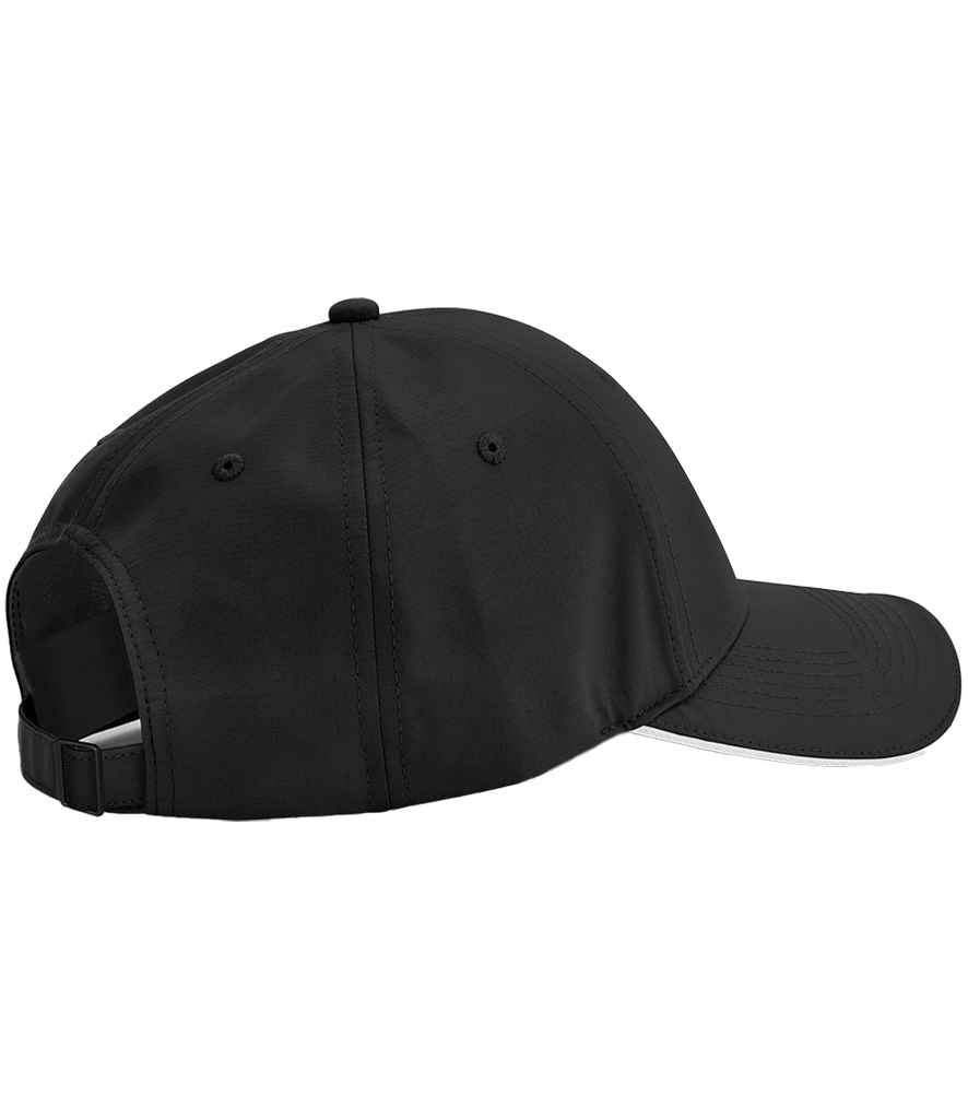 Beechfield Team Sports-Tech Cap - Black/White