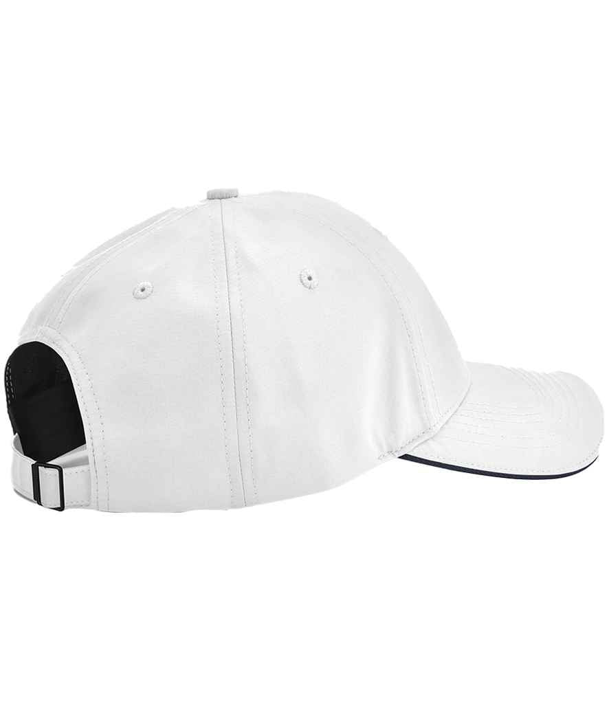 Beechfield Team Sports-Tech Cap - White/French Navy