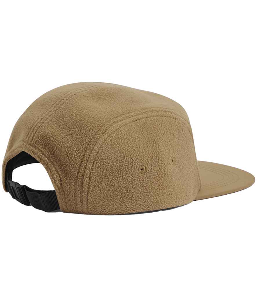 Beechfield Recycled Fleece Outdoor Camper Cap - Biscuit