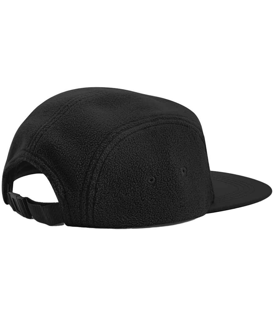 Beechfield Recycled Fleece Outdoor Camper Cap - Black