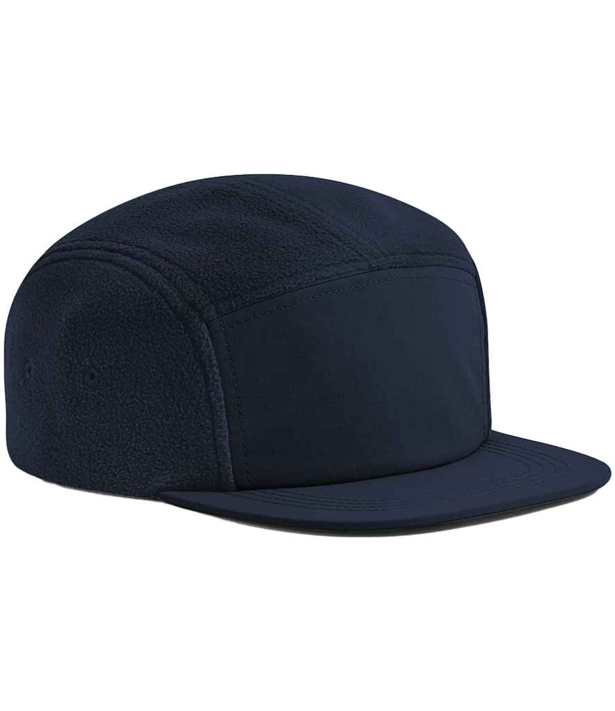 Beechfield Recycled Fleece Outdoor Camper Cap - Navy