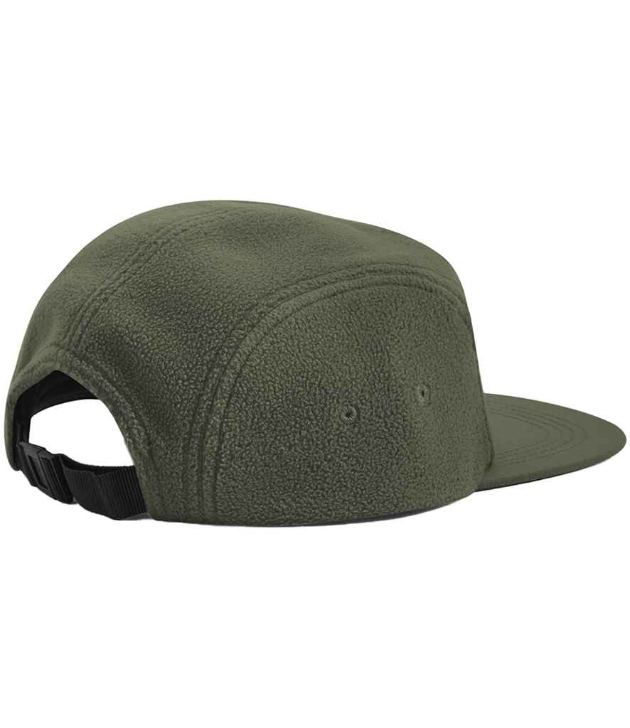 Beechfield Recycled Fleece Outdoor Camper Cap - Olive Green