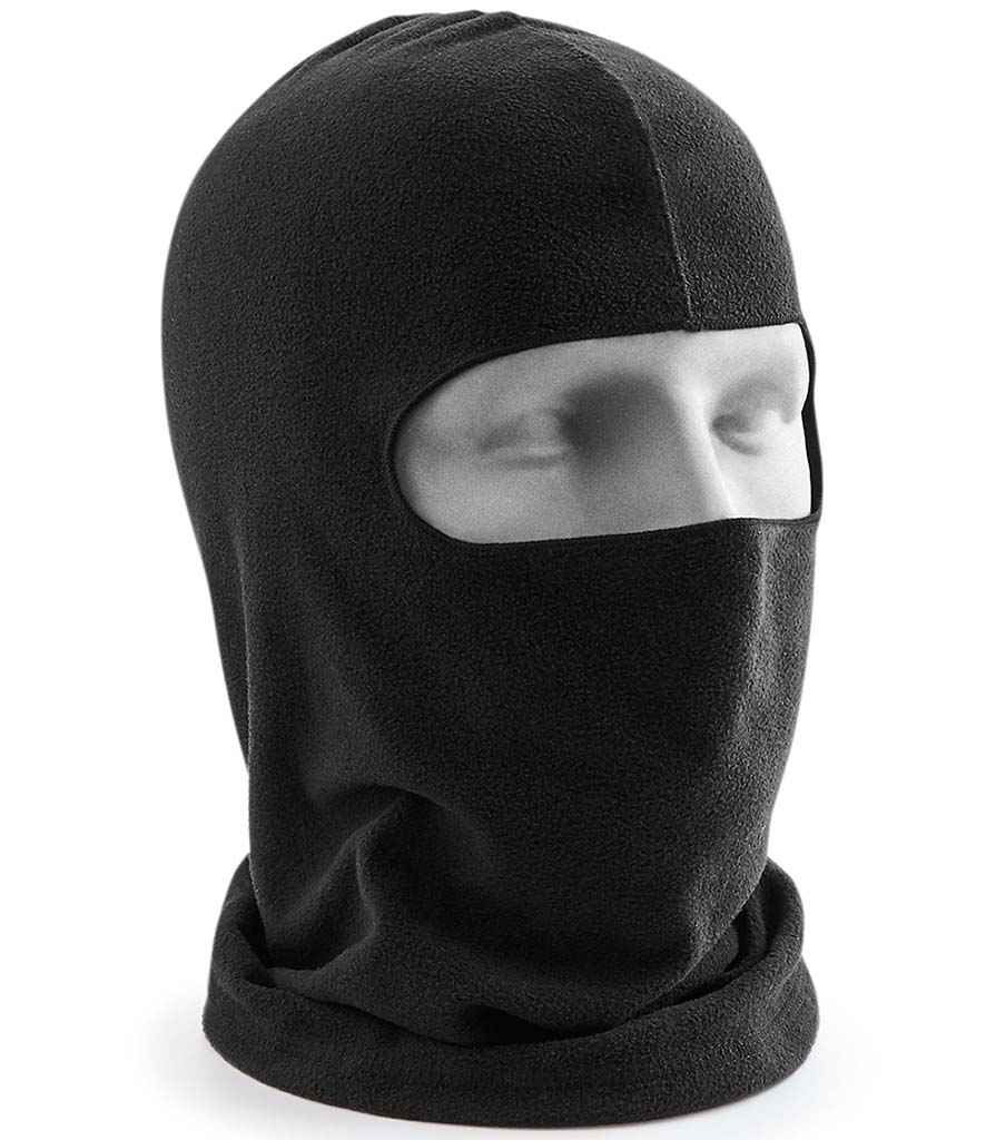 Beechfield Micro Fleece Balaclava - Black